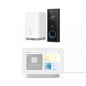 eufy Video Doorbell 2K + Google Nest Hub (2. Gen) um 174€ statt 267€