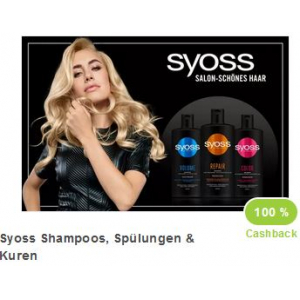 Syoss Shampoo, Spülung ODER Kur GRATIS testen (Marktguru App)