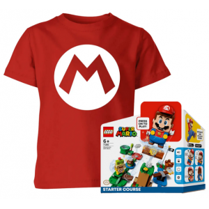 Super Mario Kinder T-Shirt + LEGO Starterset um 38,99 € statt 62,81 €