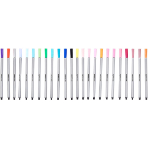 24x Amazon Basics Fineliner-Stifte (versch. Farben, 0,4 mm) um 4,50 €