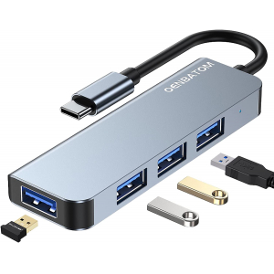 OENBATOM USB C Hub mit 4-Port USB 3.0 um 3,99 € statt 11,67 €