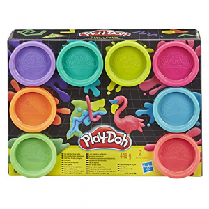 Hasbro Play-Doh Knete 8er-Pack Neonfarben um 5,01 € statt 12,72 €