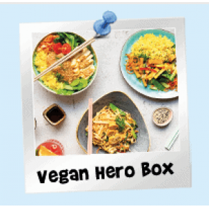 HolyRecipe – 1+1 Gratis beim Kauf von 2 Vegan Hero Boxen!