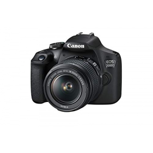 Canon EOS 2000D mit Objektiv EF-S 18-55mm 3.5-5.6 III um 335,80 €