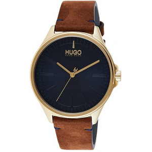 Hugo Boss Analog Quarz Armbanduhr mit Lederarmband um 75,62 €