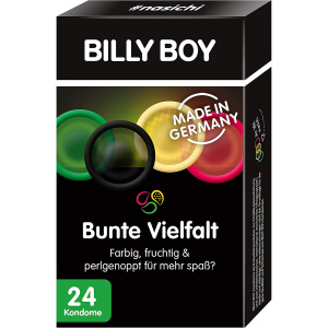 5x Billy Boy Kondome Mix-Sortiment, 24er-Pack um 7,91 € statt 10,45 €