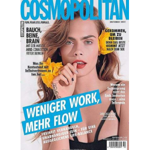 Cosmopolitan 1 Jahr gratis lesen (12 Print Ausgaben)