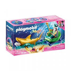 playmobil Magic – Meereskönig mit Haikutsche (70097) um 8,40 €