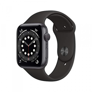 Apple Watch Series 6 (GPS, 44 mm, Sportarmband, Aluminiumgehäuse, Space Grau) um 338,92 € statt 438€