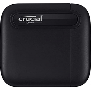 Crucial X6 Portable SSD 500GB, USB-C 3.0 um 48,85 € statt 73,40 €