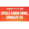 Amazon Music Free - Song hören und 5 € Amazon Gutschein erhalten