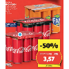 Coca Cola Dose um je 0,59 € statt 1,19 € ab 6 Stück bei Hofer