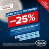 Hervis Late Night Shopping - 25% Rabatt auf Gore-Tex Schuhe (ab 50 € Einkaufswert)