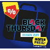 Hofer Black Thursday - zB.: Traveldeals, Elektronik u.v.m.