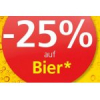 Spar/Eurospar/Interspar: 25 % Rabatt auf Bier (Radler)